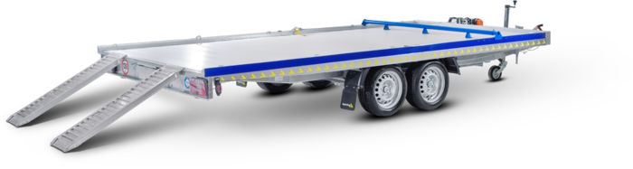Agados Adam ALU Fahrzeugtransporter kippbare Ladefläche 3500 kg