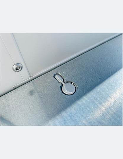 UNSINN Anhänger Spinlock Zurröse versenkt Detailaufnahme 