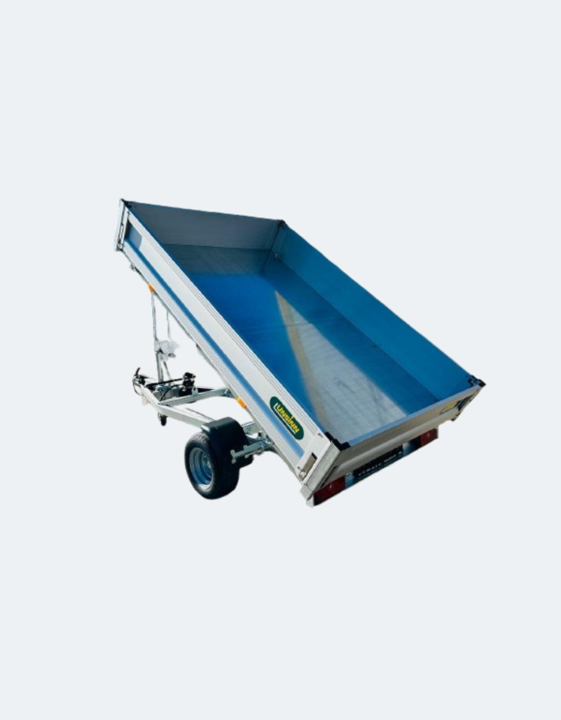 UNSINN Anhänger Heckkipper gekippt einachsig