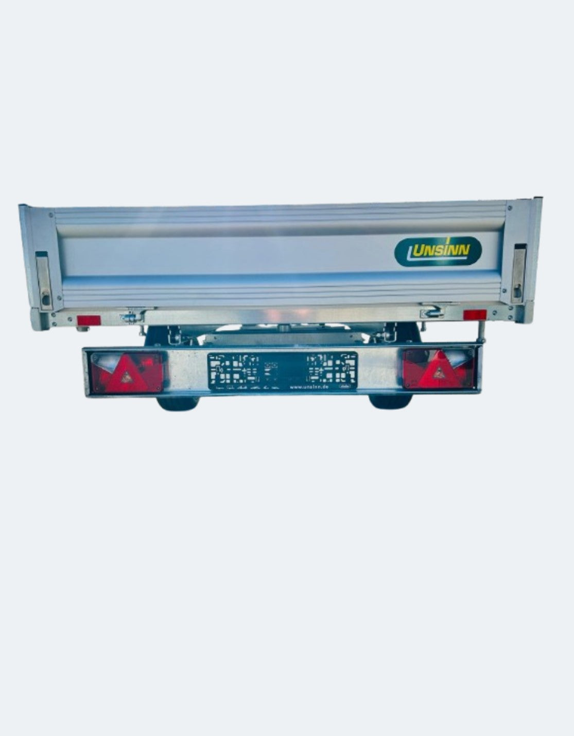 UNSINN Anhänger Heckkipper Heckansicht 